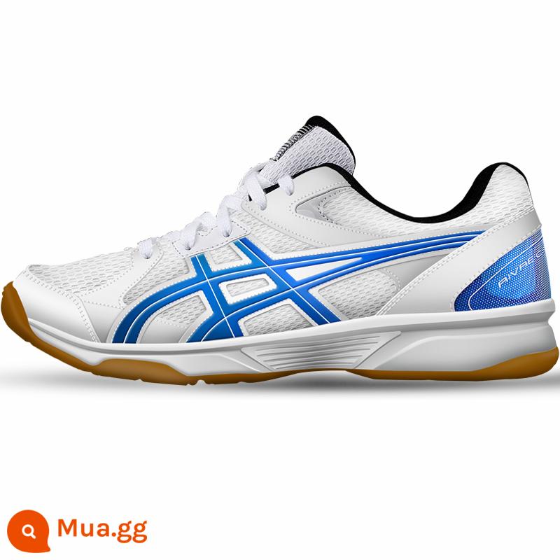 Giày bóng bàn Asics / Arthurs giày nam giày nữ giày thể thao bóng bàn chuyên nghiệp Asics chống trượt thoáng khí - Trắng/xanh 1053A034-100 bóng bàn/cầu lông đa năng