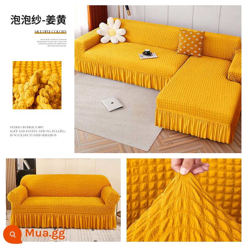 Sofa lười biếng cover cover toàn bộ kết hợp đầy đủ của đệm ghế sofa confred, ghế sofa đơn giản, gaibu chống lại - Kiểu váy nghệ thuật❤Thoải mái, thoáng khí và chống mèo cào