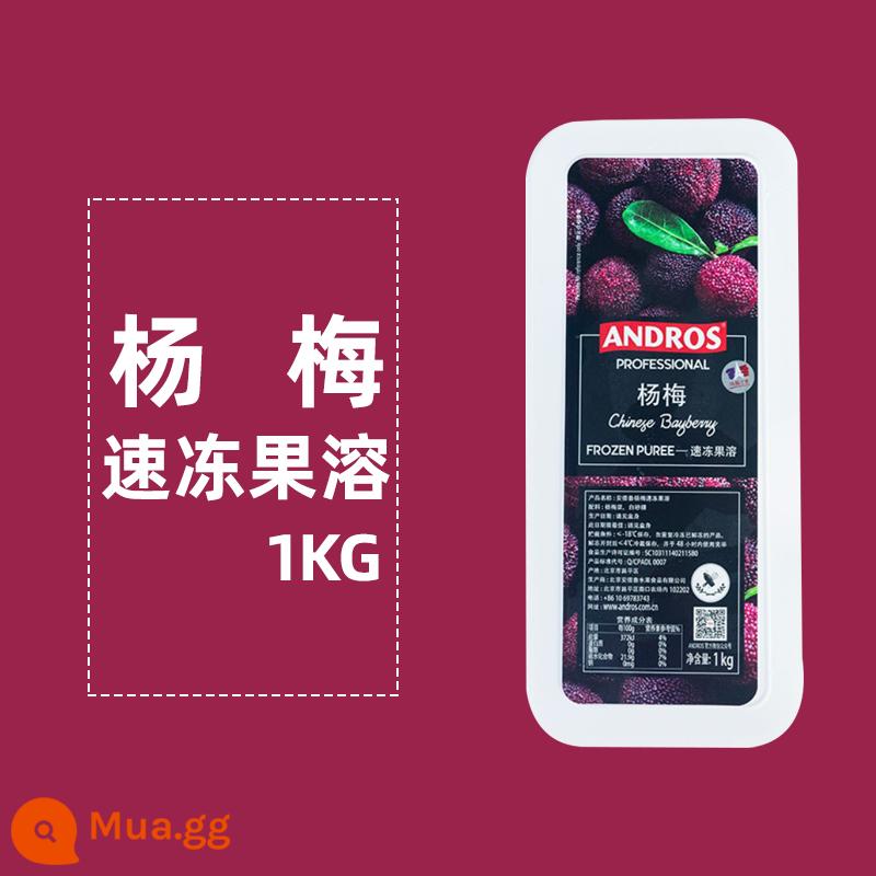 Andrew đông lạnh xay nhuyễn trái cây 1kg việt quất xoài dâu xay nhuyễn quả mâm xôi xay nhuyễn vải thiều bí ngô dừa xay nhuyễn - nguyệt quế