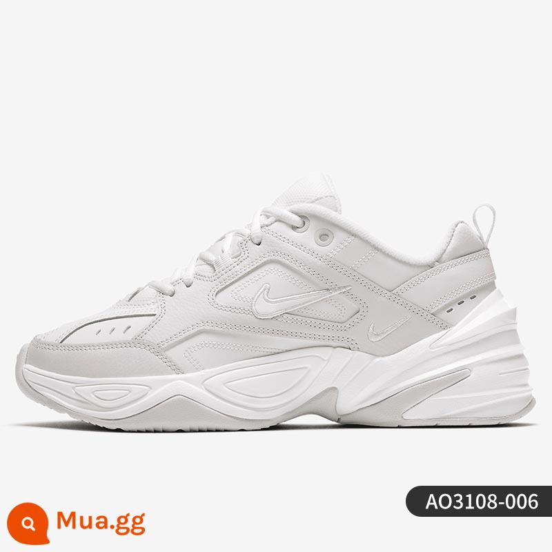 Nike/Nike Chính hãng M2K TEKNO nam nữ cùng đoạn đệm xốp phong cách cổ điển giày thể thao chống mài mòn BQ3378 - AO3108-006 Mẫu nữ