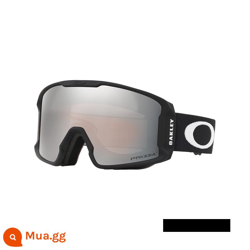 Kính trượt tuyết hình trụ Oakley Oakley dành cho nam và nữ LINE MINER L7070 - [Cỡ M] Puruizhi đen/tráng 0OO7093-02