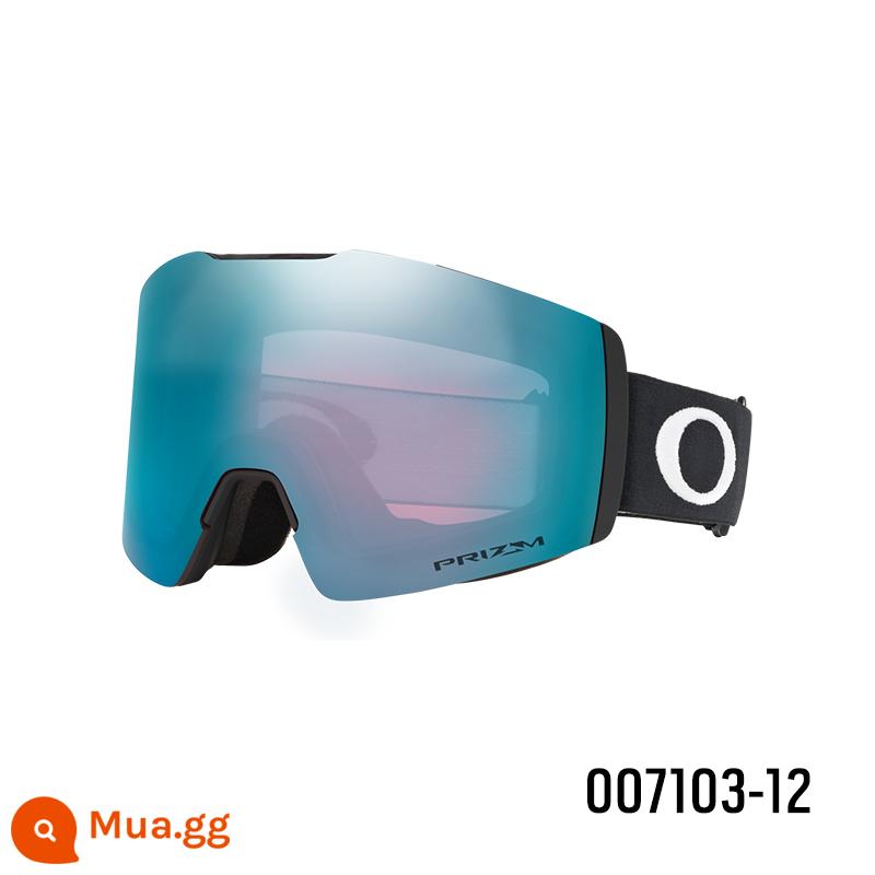 Kính trượt tuyết hình trụ Oakley Oakley Spectrum Ruizhi nữ thiết bị trượt tuyết FALL LINE XM kính trượt tuyết nam - Lớp phủ iridium xanh sapphire Specruizhi 7103-12