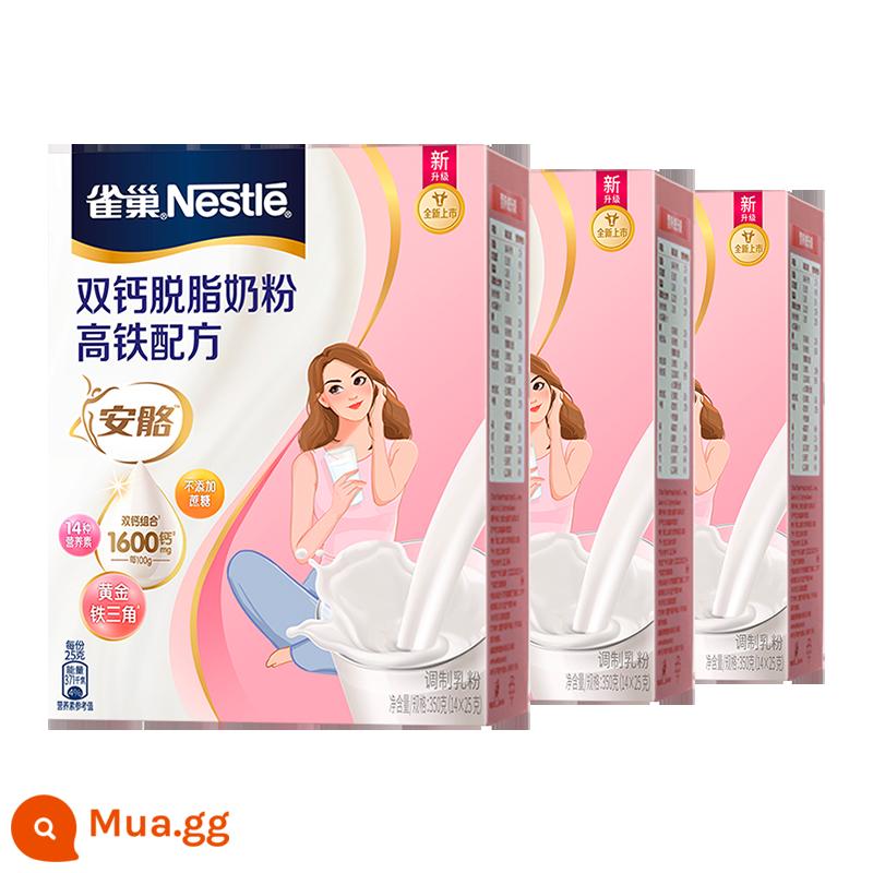 [Flagship Store] Sữa bột gầy Nestlé Double Canxi Anjia Công thức đường sắt cao tốc dành cho nữ Hộp 350g - hộp 350g3