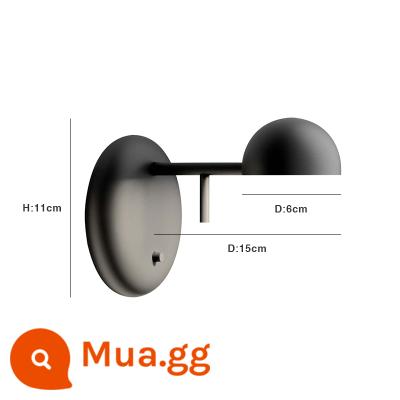 Bắc Âu tối giản vibia biệt thự khách sạn đầu giường quán cà phê nối dây miễn phí đèn tường hình tùy chỉnh - Một mô hình