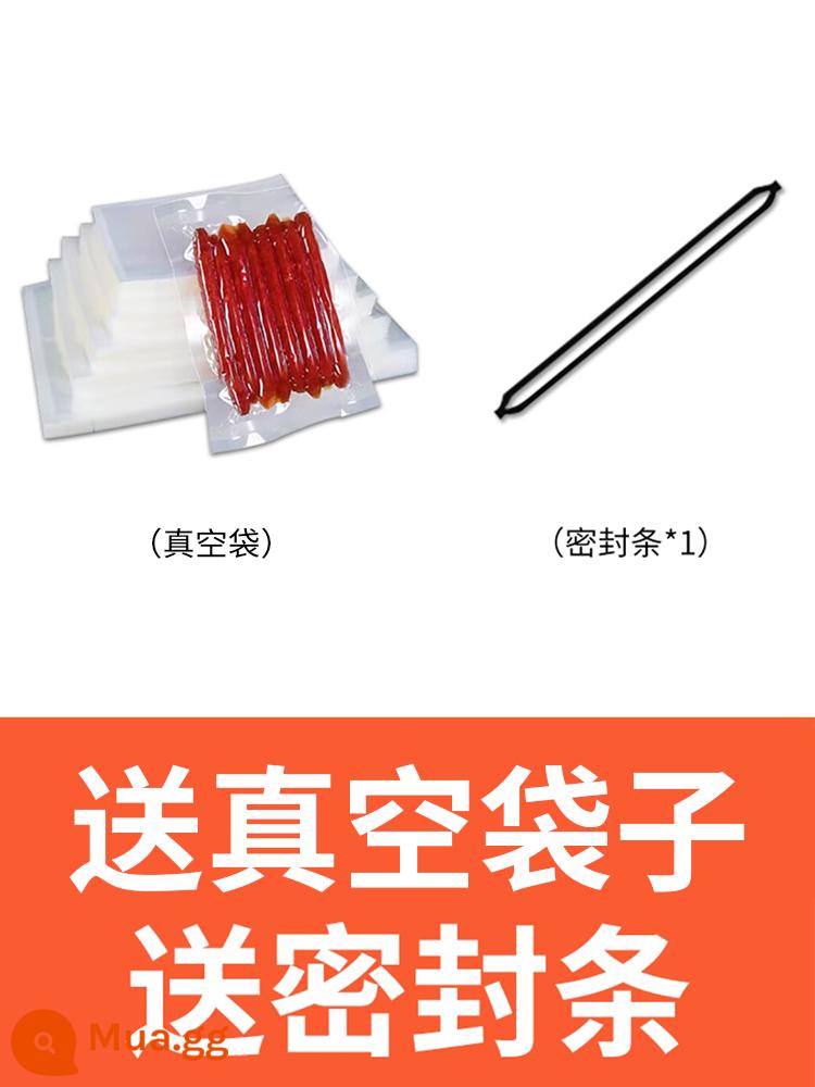 Máy hút chân không hoàn toàn tự động hút chân không túi thực phẩm 2022 máy đóng gói làm mát không khí bằng hơi nước mới máy hàn kín hộ gia đình nhỏ - Túi chân không miễn phí + dải niêm phong thay thế/liên hệ với bộ phận dịch vụ khách hàng khi nhận được giảm giá thêm 10 nhân dân tệ
