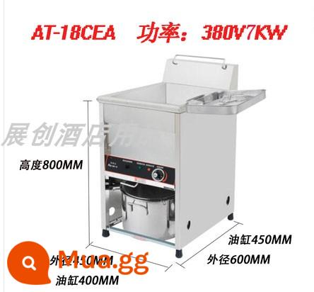 Marupin/Nồi chiên Marupin/Yanghan/Lò chiên gà thương mại Chảo dầu Gas Zhengxin Chicken Chop Fryer - 380V/7KW AT-18CEA