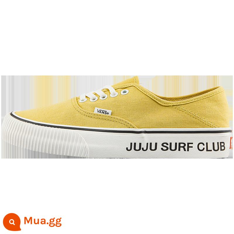 [Shuangdan] Vans chính hãng JUJU doanh Giày canvas đầu bánh quy nghệ VR3 đích thực - màu vàng