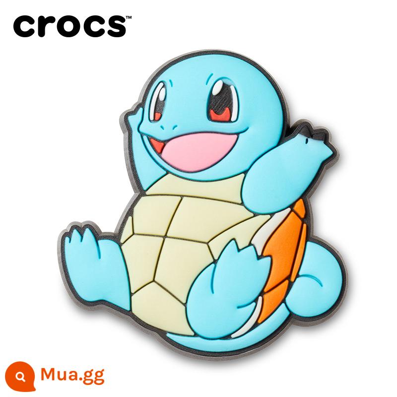 CrocsCRORS Zhibixing phụ kiện lỗ giày hoa Pokémon master bóng Pikachupipi - Pokémon Squirtle