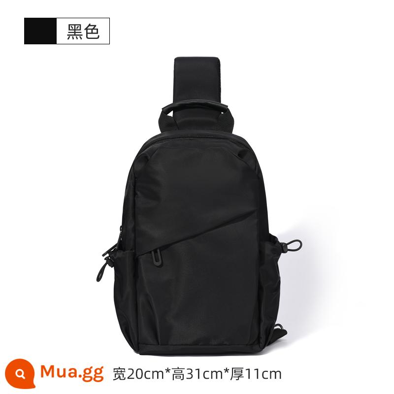 Yohji Kimura Túi Nam Túi Đeo Vai Đơn Giản Nam Túi Satchel Mới 2022 Túi Đeo Trước Ngực Ba Lô Nhỏ Mẫu Thể Thao - đen