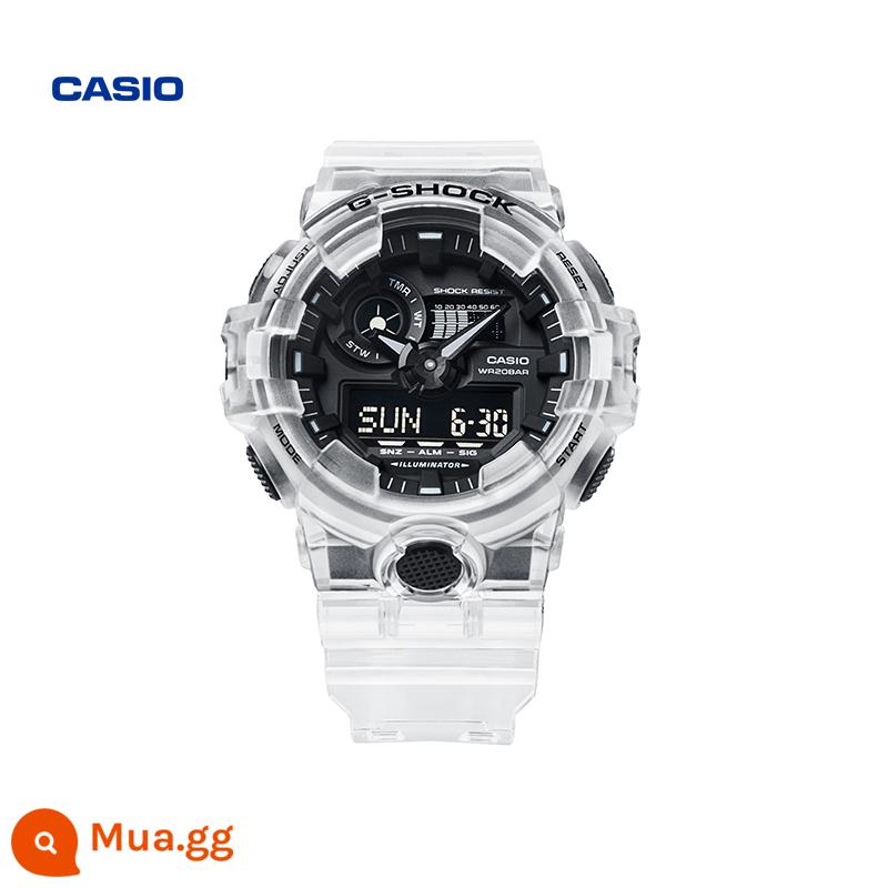 Cửa hàng hàng đầu của Casio đồng hồ đeo tay nam màu trắng băng cứng DW-5600SKECASIO G-SHOCK - GA-700SKE-7APR