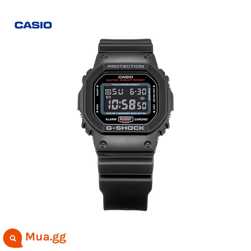 Casio flagship store DW-5600 đồng hồ thể thao nam mặt vuông nhỏ CASIOG-SHOCK - DW-5600HR-1PR