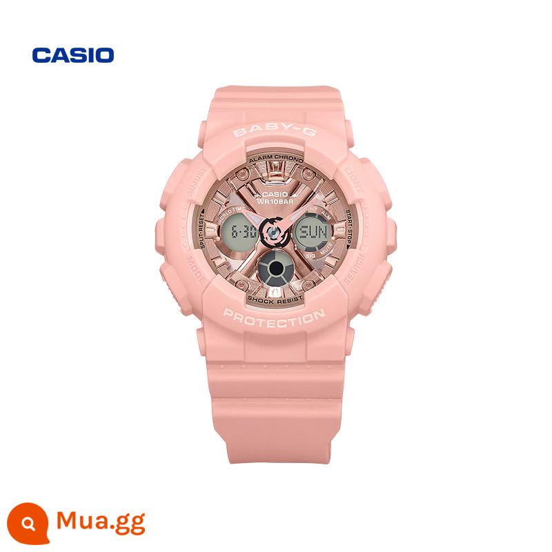 Cửa hàng hàng đầu của Casio BA-130 đồng hồ thể thao chống nước thời trang sinh viên nữ BABY-G chính hãng CASIO - BA-130-4APR