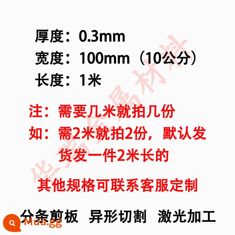 Miễn phí vận chuyển thép không gỉ 304 dải thép mỏng tấm thép không gỉ 316 tấm 0.05 0.1 0.15 0.2 0.3mm - 0,3 * 100mm * 1m