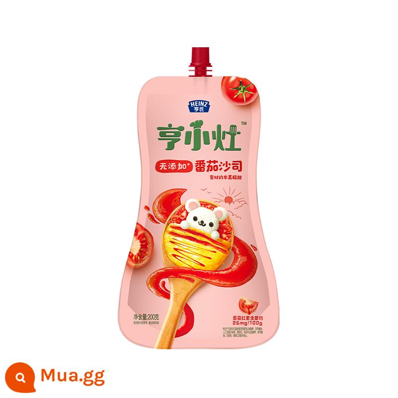 Bột gạo Heinz Prebiotic FOS cho trẻ sơ sinh 6 tháng tuổi thực phẩm bổ sung canxi sắt kẽm ngũ cốc dinh dưỡng rau củ - Sốt Cà Chua Heng Xiao Zao Không Phụ Gia 200g