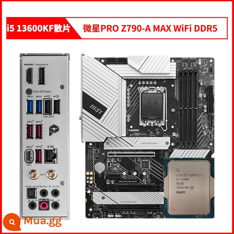 CPU chip i5 13400F/13600KF i513400F/13400/i313100F/13100 13700 - Chip i5 13600KF + MSI PRO Z790 A MAX WiFi DDR5