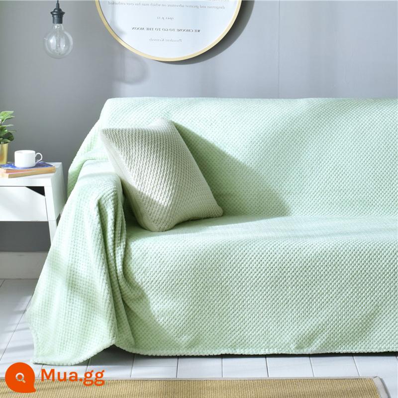 Chống Mèo Xước Ghế Sofa Tất Cả Bao Gồm Đa Năng Bốn Mùa Đa Năng Ghế Sofa Đệm Khăn Khăn Bao Chăn Sofa Vải - Lưới dứa-thủy sản