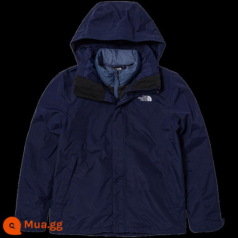 Áo khoác ba trong một TheNorthFace nam thu đông mới 550 lót nhung chống thấm nước 81QS - 6U8