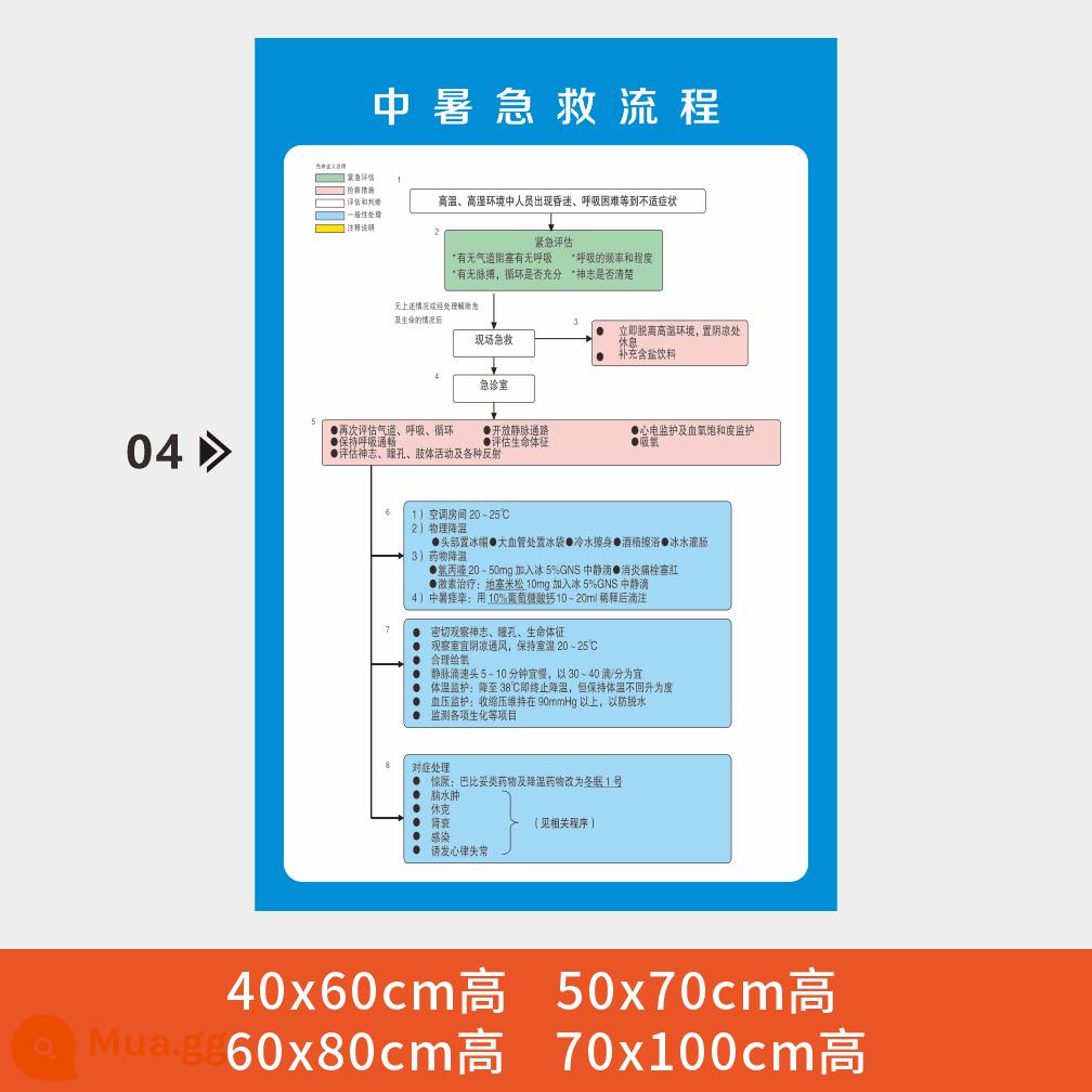 Phòng cấp cứu bệnh viện quy trình các bước sơ đồ treo tranh sơ đồ phản ứng sốc phản vệ hồi sức tim phổi sơ đồ cấp cứu - y01-Hình cứu hộ bệnh viện (04)