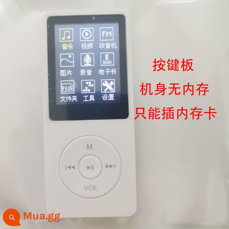 Giấy mp3 Nghe phiên bản học sinh MP4 Người chơi ghi hình bút Anh nghe trường trung học học sinh trung học đặc biệt chơi bluetooth - bàn phím