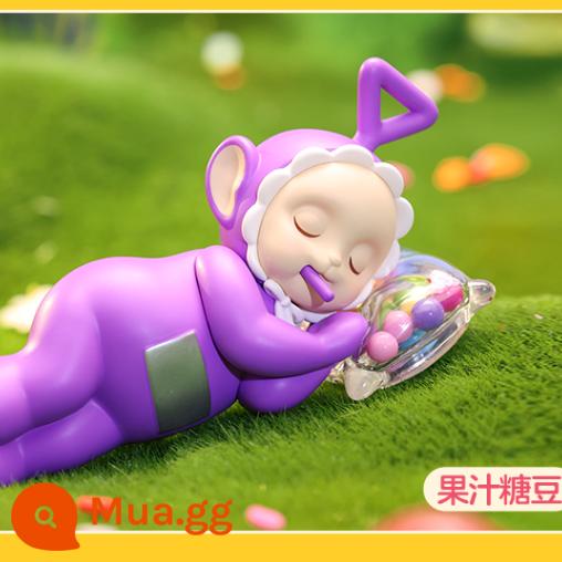 POPMART Bubble Mart Dòng Teletubbies Mô Hình Hộp Mù Đồ Chơi Sáng Tạo Abo Dễ Thương - Nước ép đậu thạch [mở hộp để xác nhận]