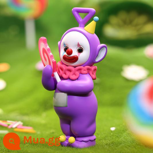 POPMART Bubble Mart Dòng Teletubbies Mô Hình Hộp Mù Đồ Chơi Sáng Tạo Abo Dễ Thương - Kẹo Wave [đã mở hộp để xác nhận]