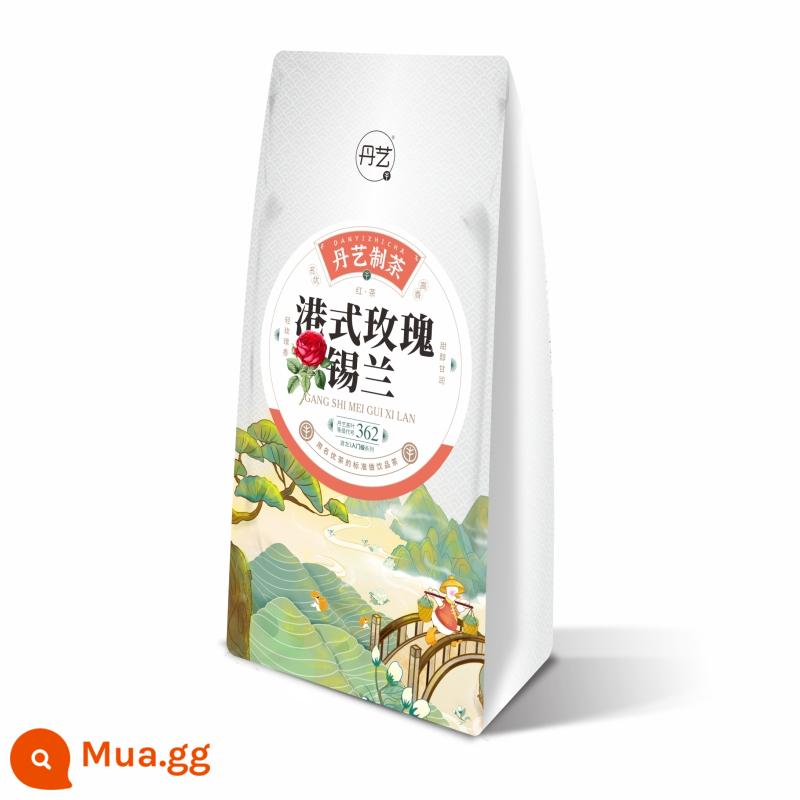 Danyi Jintang Trà đen Ceylon 500g cửa hàng trà sữa đặc biệt CTC Sri Lanka trà sữa phong cách Hồng Kông nhập khẩu chính gốc - (Cha Yan Orchid Latte Style) Trà đen Ceylon hoa hồng phong cách Hồng Kông 500g