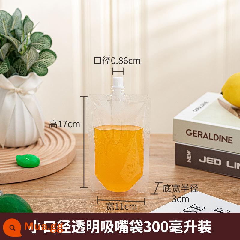 Túi bao bì chất lỏng Trung Quốc Túi sữa đậu nành dùng một lần - Trong suốt 300ml