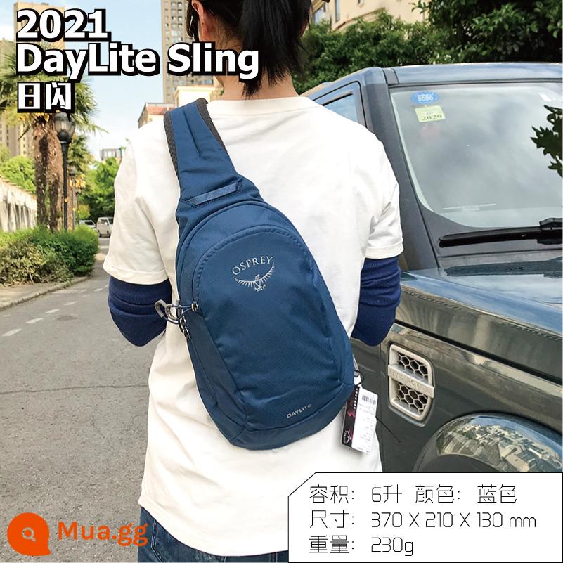 Kitty Osprey Daylite Sunlight 20L Ba lô du lịch ngoài trời dành cho người đi làm trong thành phố Túi leo núi thể thao - Ngày Flash 6L Xanh