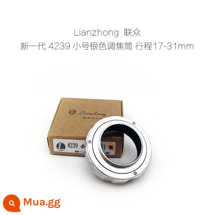 4239 sê-ri M42-M39 Từng nét Ống lấy nét 10-14 12-19 14-25 17-31 25-45 - Bạc 17-31mm