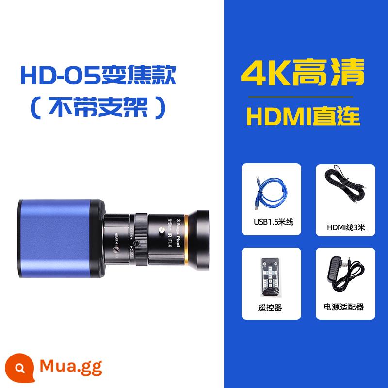 Camera HDMI 4K độ nét cao với máy tính điều khiển từ xa thiết bị phát sóng trực tiếp chụp ảnh dạy vẽ thư pháp kết nối với ngành TV - [Zoom quang] Cơ bắp trần trụi