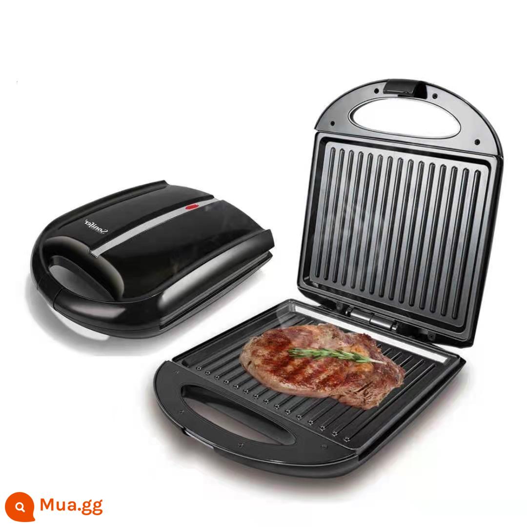 Sonifer lớn nội thất đầy đủ tự động bảng tùy chỉnh mạnh - Máy làm bánh sandwich 1400W6061 màu đen