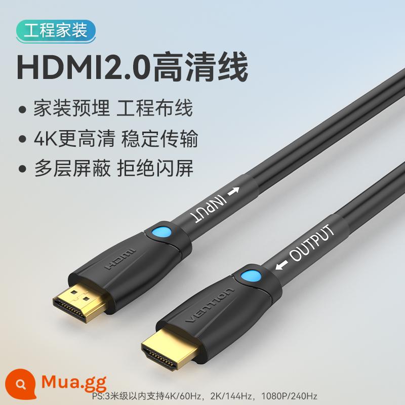 Wei Xun HDMI Cáp Kết Nối Độ Nét Cao Màn Hình Cáp Nối Dài 2.0 4K Máy Tính Tivi Máy Chiếu Dữ Liệu 144Hz - Đặc biệt cho các mô hình kỹ thuật (đồng nguyên chất)