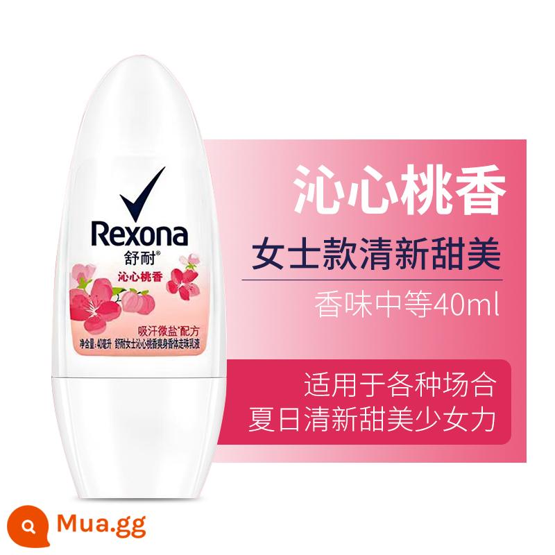 Xịt khử mùi Rexona thoải mái cho nữ hương thơm nhẹ nhàng lâu dài mới sảng khoái toàn thân khử mùi hôi nách Kem dưỡng thể khử mùi - Nước Hoa Đào Tươi Mát 40ml (Trung Quốc)