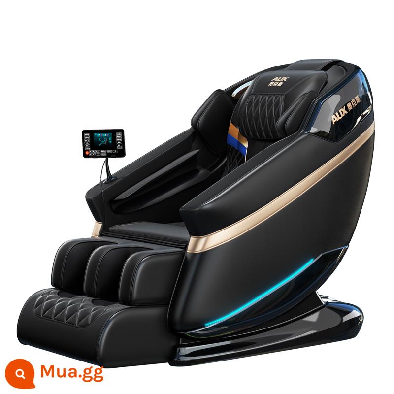 Oaks new SL ray dẫn hướng ghế massage tại nhà hoàn toàn tự động đa chức năng không gian sang trọng viên nang điện cho người già - Mạ vàng đen