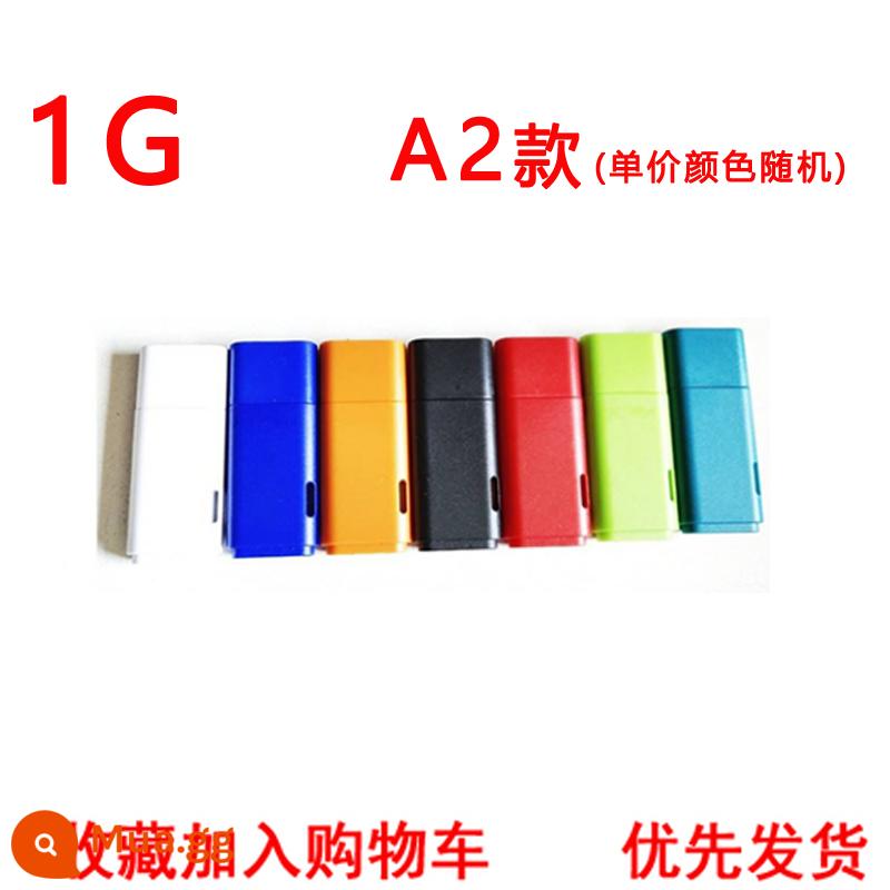 Bán buôn ổ đĩa flash 1g8g16g đấu thầu 2g4g đồ họa quảng cáo ổ đĩa flash USB dung lượng nhỏ quà tặng khắc logo tùy chỉnh - Cam 1[G]A2