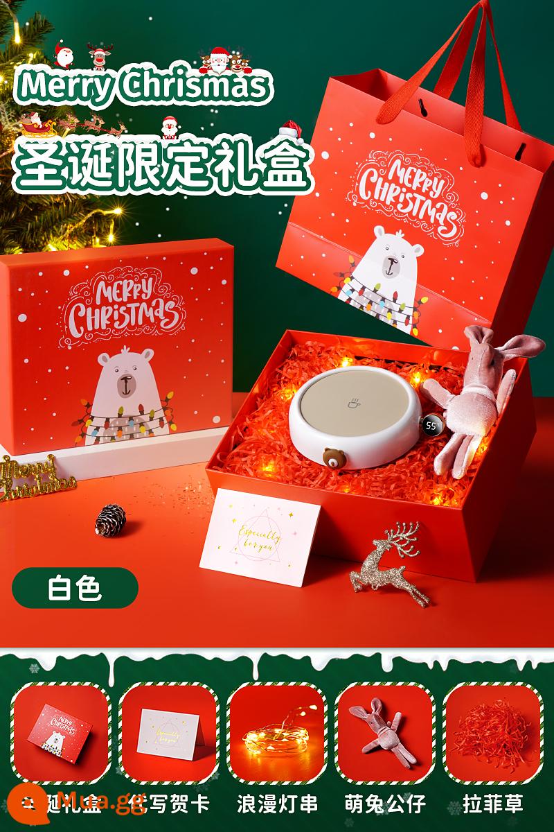 Quà giáng sinh sinh nhật con trai tặng con gái, quà noel tặng bạn gái Ngày tết thiết thực, cao cấp Ngày tết 00 - Christmas Limited ✅"Trắng" ✅Ba mức điều chỉnh nhiệt độ/kiểu hộp quà tặng giới hạn