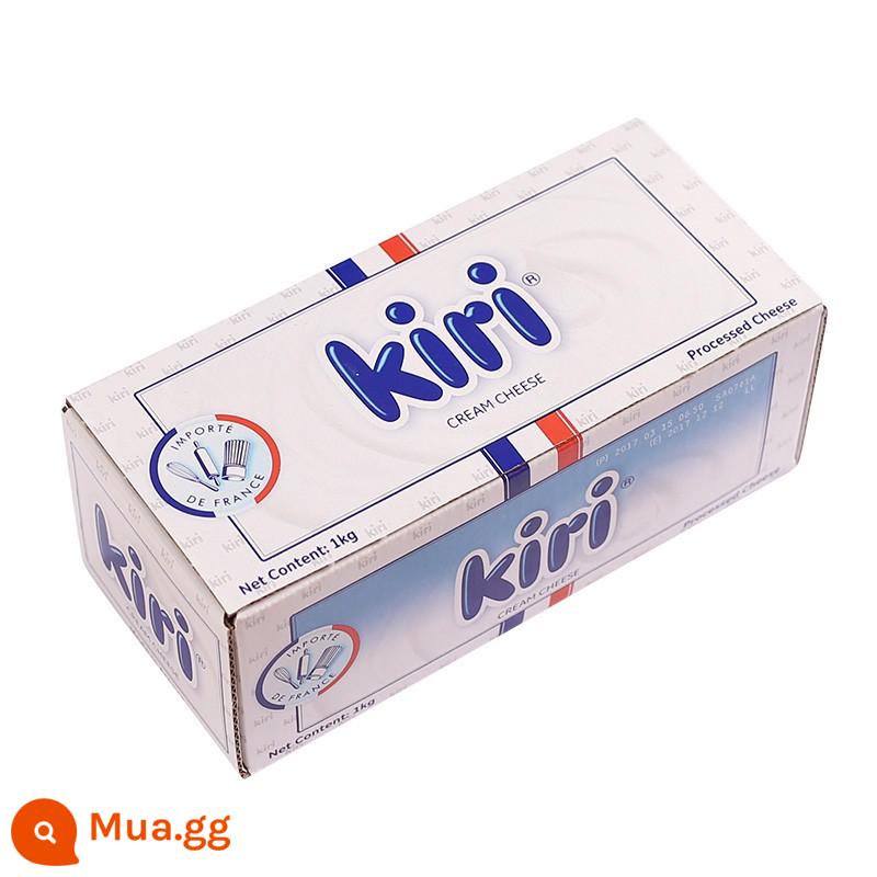 Nướng bánh phô mai kem kiri nhập khẩu Pháp 1kg Phô mai Kerry bánh Basque - 1kg kiri một kg