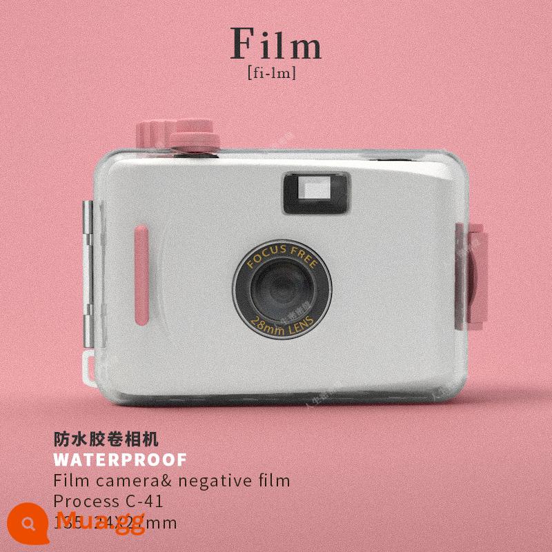 Sách của Bốn Mùa Ins Fool Phim Camera Retro Ruff Retro Không thiết lập lại sinh nhật Sinh viên Giáng sinh Quà tặng - Vỏ bột màu trắng