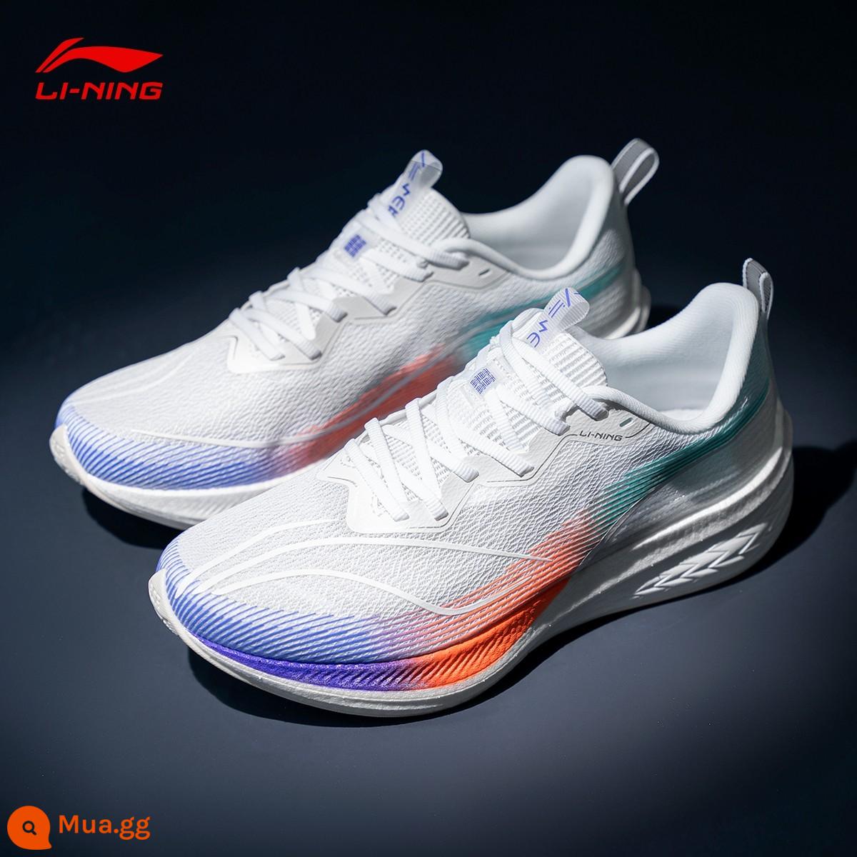 Li Ning Chitu 6PRO chạy bộ nam mùa xuân 2023 mới chiến đấu thực tế đua xe chạy thể thao nữ ARMT013 - Dopamine-Sự lựa chọn mùa hè "Thỏ đỏ 6pro"