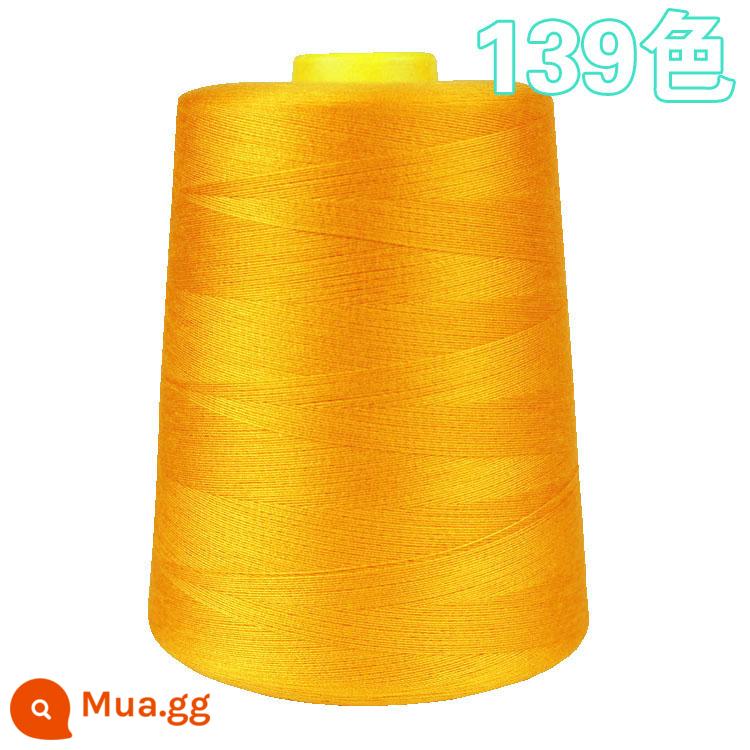 402 đường chỉ may cuộn lớn miễn phí vận chuyển máy may đường chỉ may phẳng đường chỉ chùa sợi đen trắng khoảng 8000 thước sợi polyester chủ đề - Cam 139