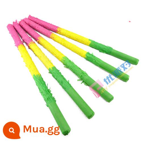 Đồ dùng tiệc sinh nhật cho trẻ em trò chơi đập đường đạo cụ pinata/pinata gõ bánh sinh nhật ba chiều - Giá của một cây gậy