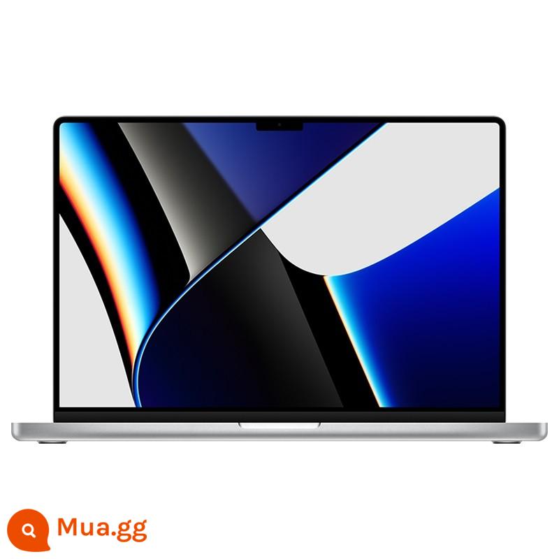 [24 vấn đề miễn lãi] Apple/Apple MacBook Pro 16 inch Máy tính xách tay Apple M1 Pro/max chip thiết kế văn phòng chỉnh sửa chuyên dụng di động mới 16/32G - [Bạc] Chip M1 Max 10 nhân + 24 nhân