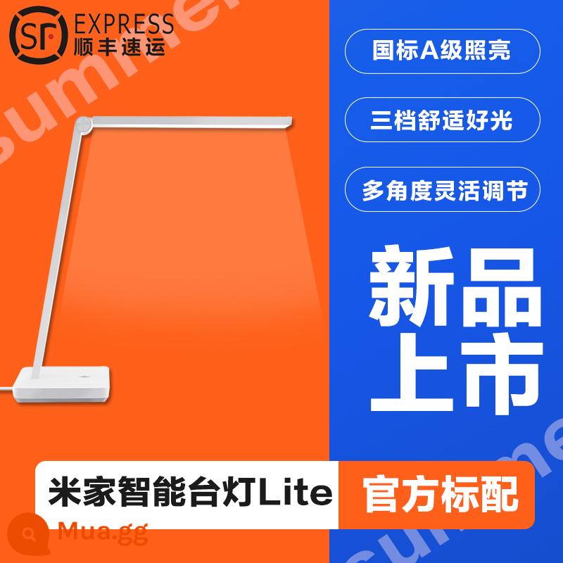 Xiaomi Mi Family Bàn thông minh Đèn Lite Phòng ngủ Ký túc xá Desktop Đặc biệt Học ánh sáng Bộ chăm sóc Đèn Chăm sóc Đèn Chăm sóc mắt - Đèn bàn Mijia Lite [Phiên bản thông minh] + SF Express