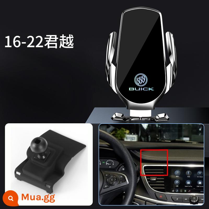 Buick Yinglang Envision plus Regal Lacrosse Weilang GL8/GL6 giá đỡ điện thoại di động đặc biệt trên ô tô màu xanh lam đặc biệt - [16-22 LaCrosse] Model siết tự động