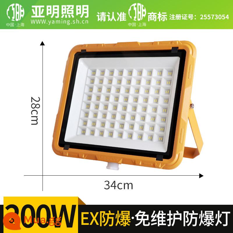 Yaming LED đèn chống cháy nổ trạm xăng 100w nhà máy hóa chất kho xưởng xưởng kho dầu chống nước ánh sáng chống cháy nổ chịu nhiệt độ cao - Đèn chống cháy nổ Yaming-200W chính hãng-Gạch Vàng Series