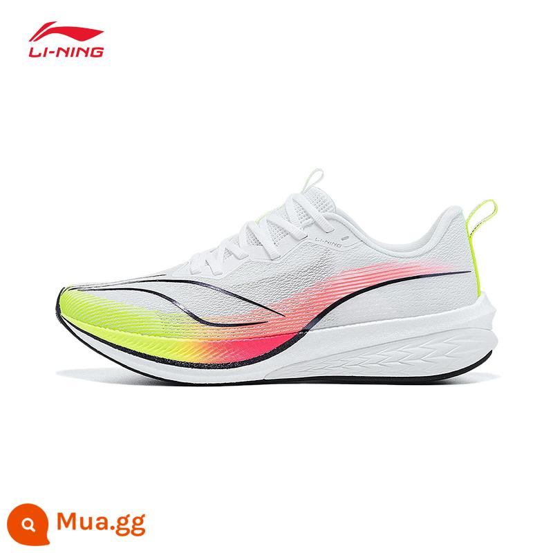 Giày chạy bộ Li Ning nam mùa xuân 2023 mới Chitu 6 hỗ trợ phản quang nam giày chạy bộ ổn định - [Red Rabbit PRO] Trắng tiêu chuẩn