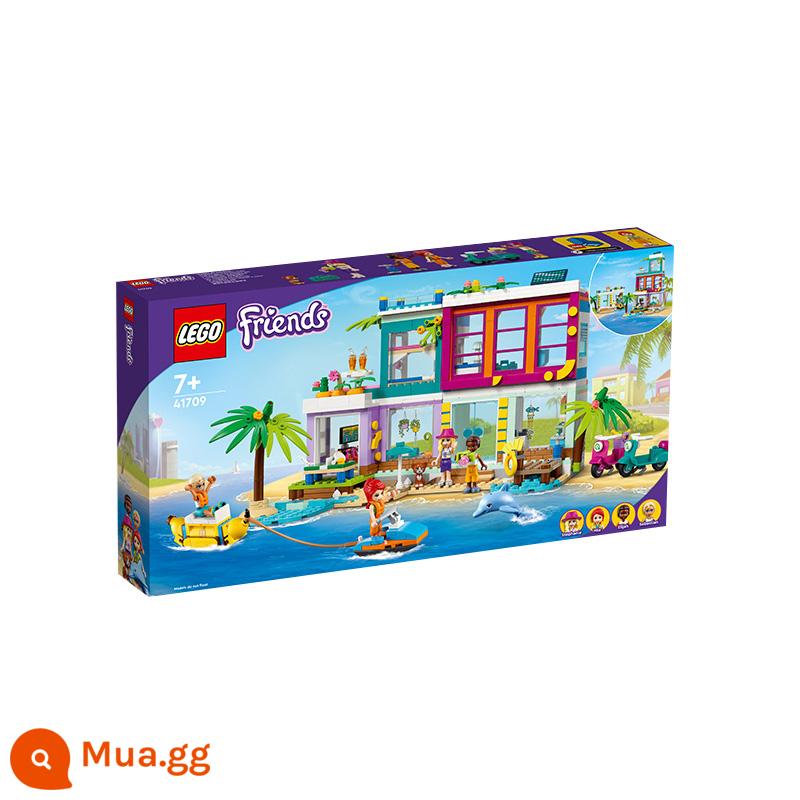 Kaizhile LEGO Friends Nhà Trên Cây Tình Bạn 41703 Các Khối Xây Dựng Lắp Ráp Quà Tặng Đồ Chơi Giáo Dục Cho Trẻ Em - Khu nghỉ dưỡng bãi biển 41709