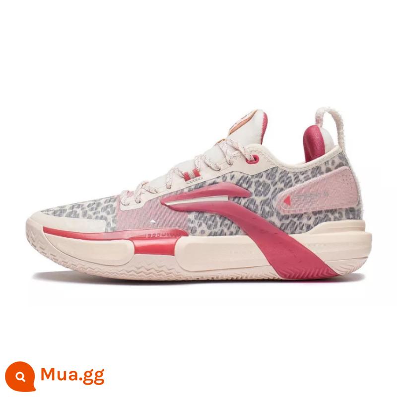 [Tủ giày Xiaoqi] Giày bóng rổ nam cổ thấp LiNing Li Ning Strike 9 Pink Panther ABAS071-4-2 - ABAS071-4 Báo hồng