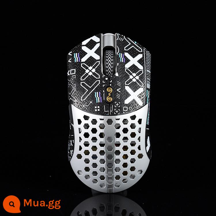 Chuột không dây Finalmouse Ultralight 2/Starlight 12 Miếng dán thấm mồ hôi Miếng dán chuột chống trượt - Bộ in đen trắng-S UL2/S phổ thông cỡ nhỏ