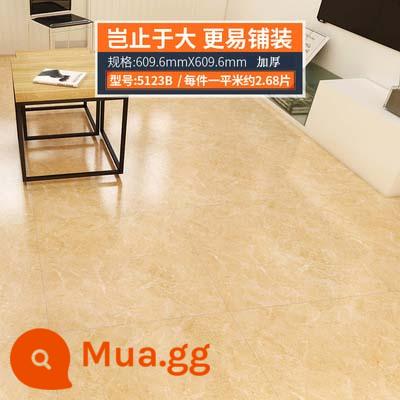 800x800 tầng dán tự dính PVC tầng da ins lưới đỏ dày keo xi măng lát sàn màu xám tầng dán - Miếng dày màu cam 5123b